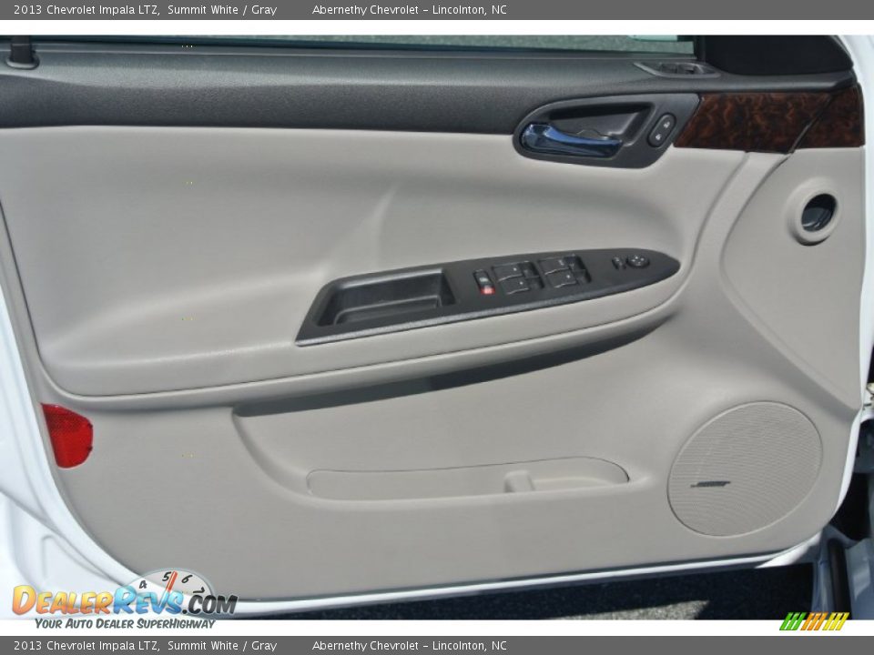 2013 Chevrolet Impala LTZ Summit White / Gray Photo #10