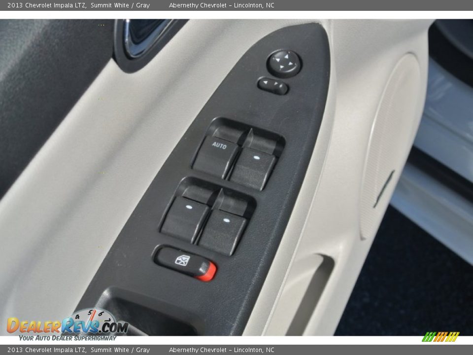2013 Chevrolet Impala LTZ Summit White / Gray Photo #11