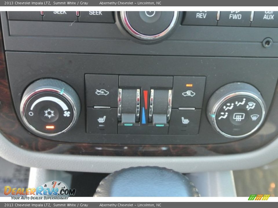 2013 Chevrolet Impala LTZ Summit White / Gray Photo #13
