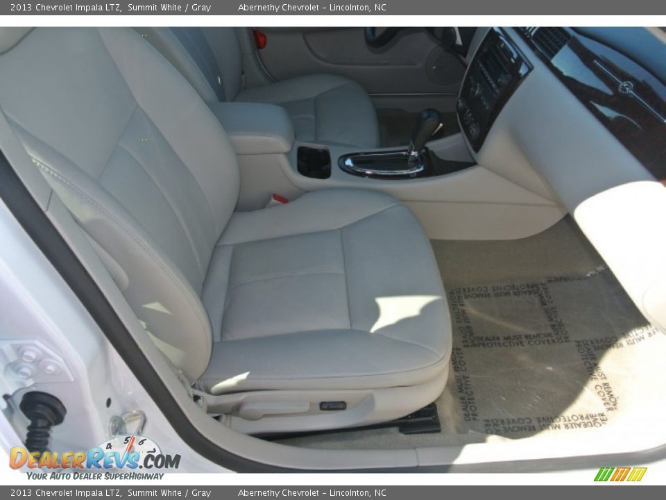 2013 Chevrolet Impala LTZ Summit White / Gray Photo #19