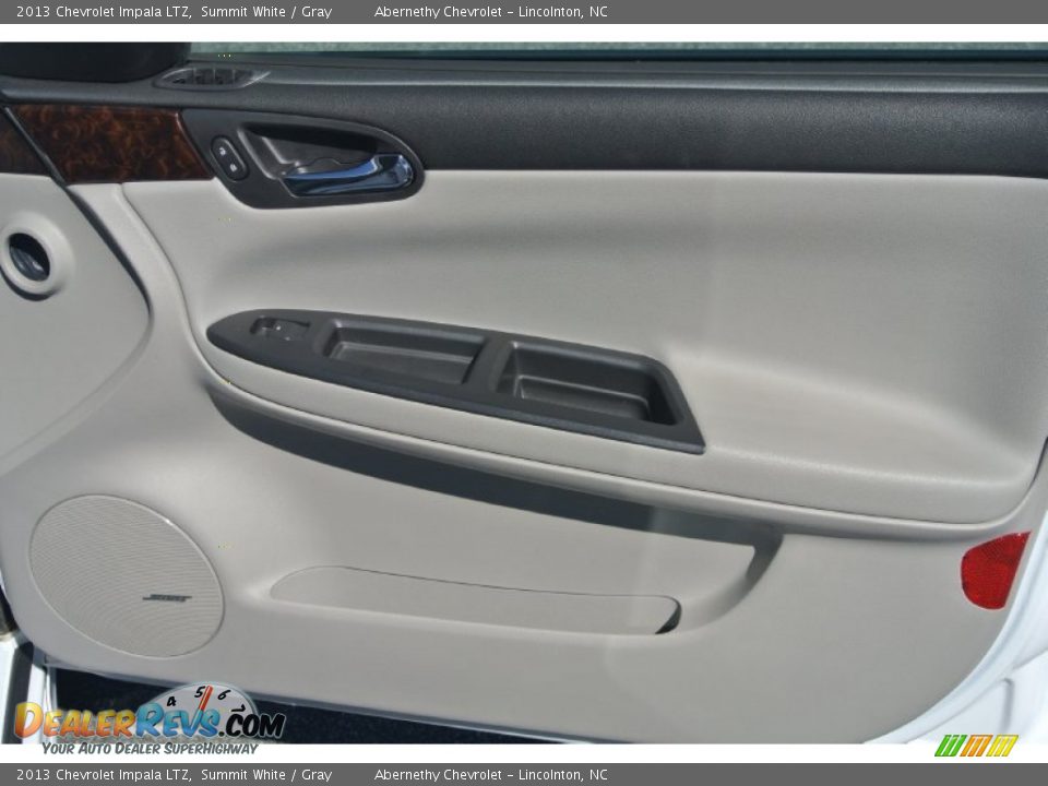 2013 Chevrolet Impala LTZ Summit White / Gray Photo #20