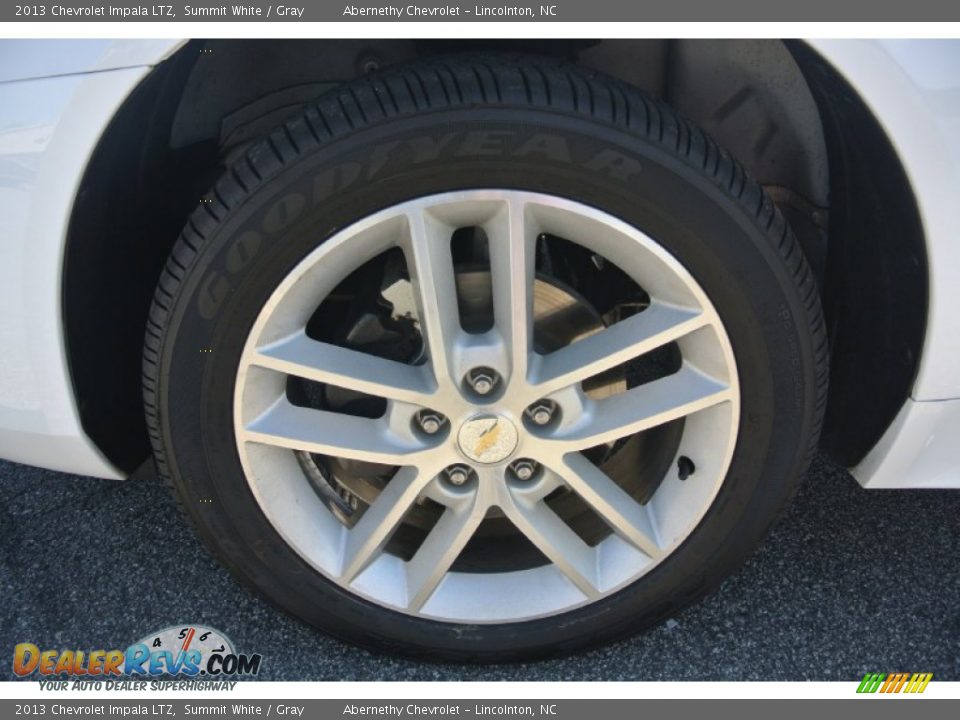 2013 Chevrolet Impala LTZ Summit White / Gray Photo #23
