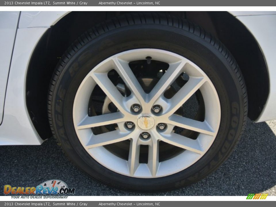 2013 Chevrolet Impala LTZ Summit White / Gray Photo #24