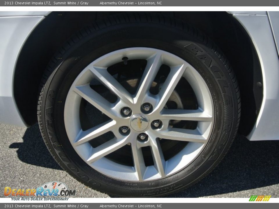 2013 Chevrolet Impala LTZ Summit White / Gray Photo #25