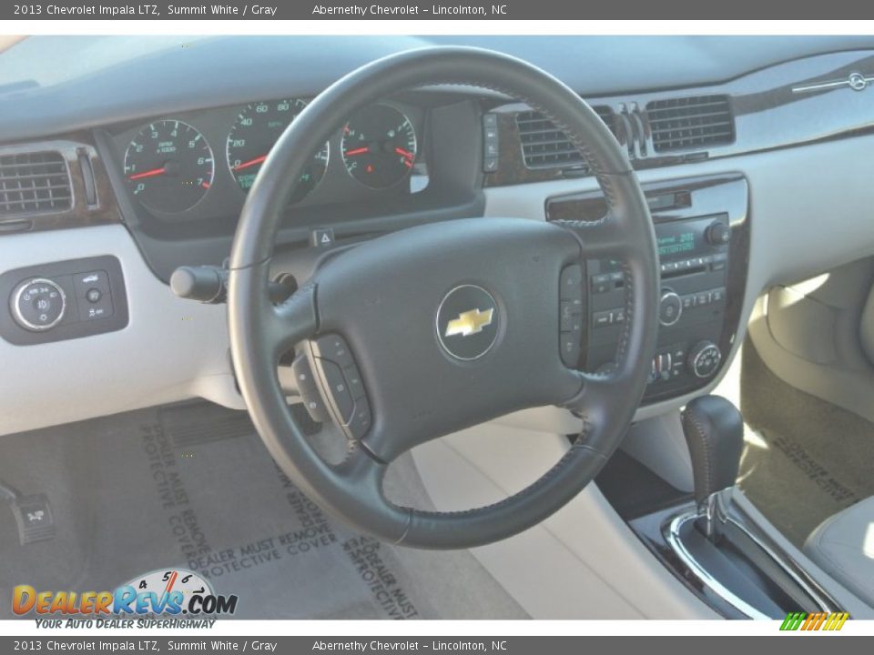 2013 Chevrolet Impala LTZ Summit White / Gray Photo #27