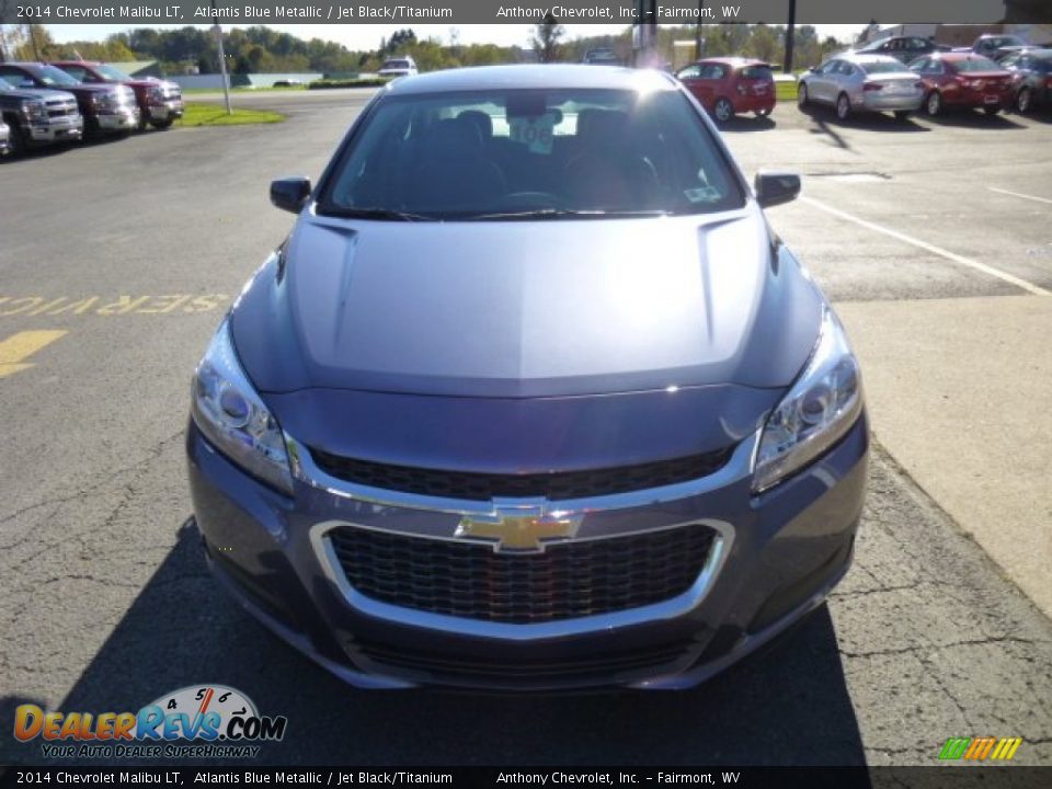 2014 Chevrolet Malibu LT Atlantis Blue Metallic / Jet Black/Titanium Photo #2