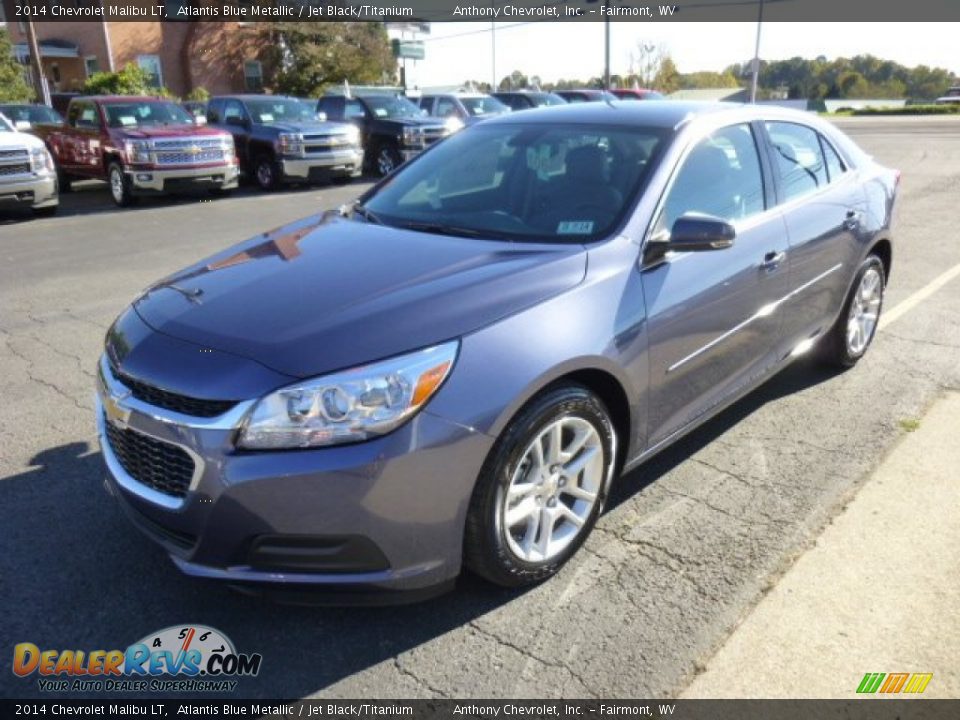 2014 Chevrolet Malibu LT Atlantis Blue Metallic / Jet Black/Titanium Photo #3