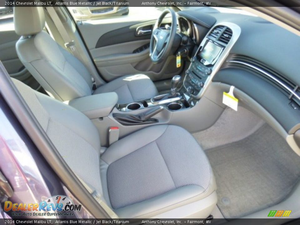 2014 Chevrolet Malibu LT Atlantis Blue Metallic / Jet Black/Titanium Photo #10