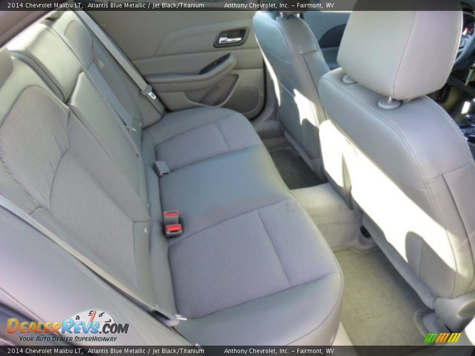 2014 Chevrolet Malibu LT Atlantis Blue Metallic / Jet Black/Titanium Photo #11