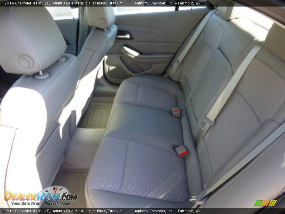 2014 Chevrolet Malibu LT Atlantis Blue Metallic / Jet Black/Titanium Photo #12