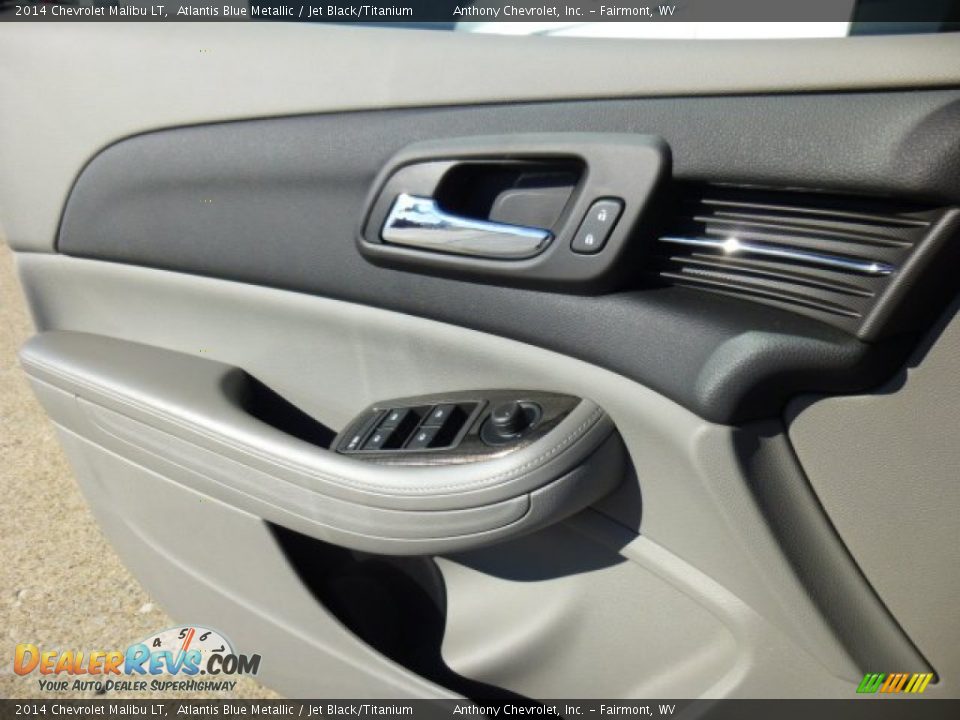 2014 Chevrolet Malibu LT Atlantis Blue Metallic / Jet Black/Titanium Photo #16