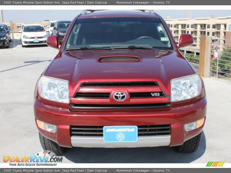 2005 Toyota 4Runner Sport Edition 4x4 Salsa Red Pearl / Dark Charcoal Photo #2