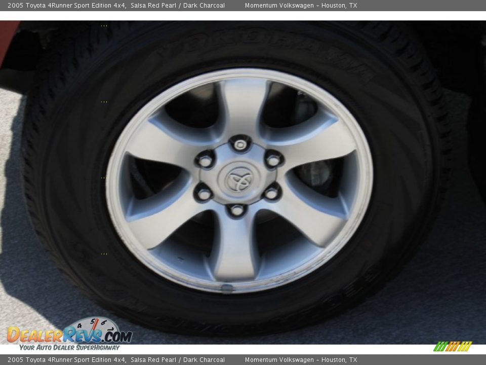 2005 Toyota 4Runner Sport Edition 4x4 Salsa Red Pearl / Dark Charcoal Photo #4
