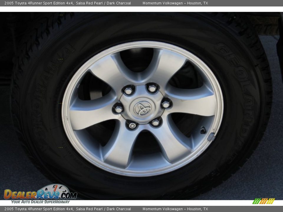 2005 Toyota 4Runner Sport Edition 4x4 Salsa Red Pearl / Dark Charcoal Photo #6