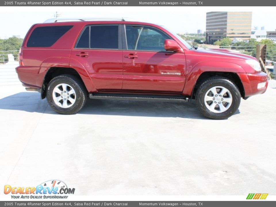 2005 Toyota 4Runner Sport Edition 4x4 Salsa Red Pearl / Dark Charcoal Photo #11