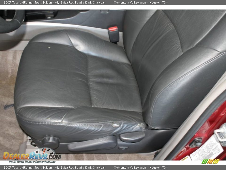 2005 Toyota 4Runner Sport Edition 4x4 Salsa Red Pearl / Dark Charcoal Photo #16