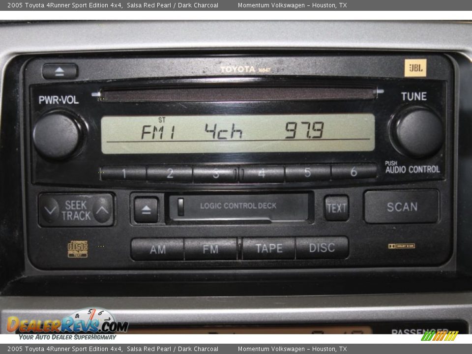 2005 Toyota 4Runner Sport Edition 4x4 Salsa Red Pearl / Dark Charcoal Photo #19