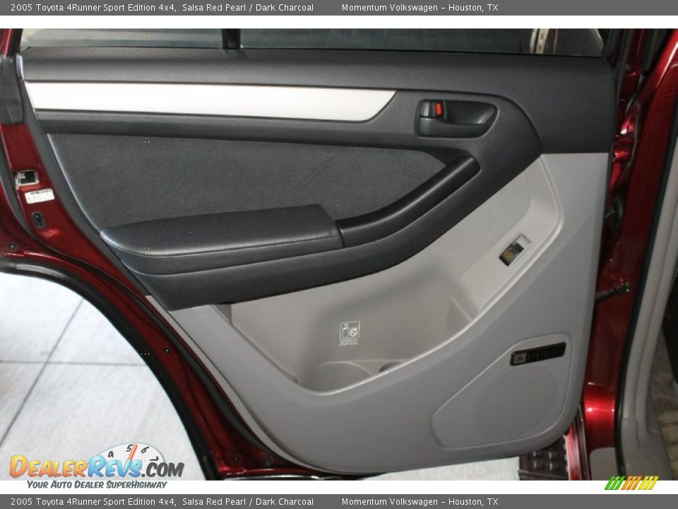 2005 Toyota 4Runner Sport Edition 4x4 Salsa Red Pearl / Dark Charcoal Photo #25