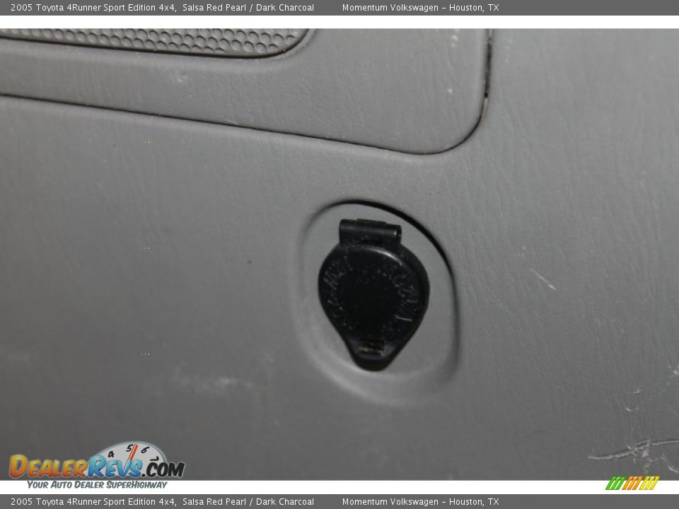 2005 Toyota 4Runner Sport Edition 4x4 Salsa Red Pearl / Dark Charcoal Photo #31