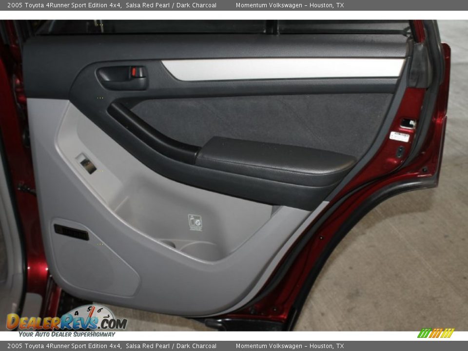 2005 Toyota 4Runner Sport Edition 4x4 Salsa Red Pearl / Dark Charcoal Photo #32