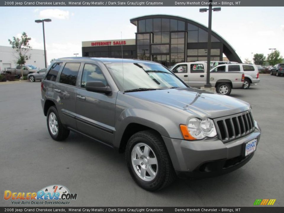 2008 Jeep Grand Cherokee Laredo Mineral Gray Metallic / Dark Slate Gray/Light Graystone Photo #1