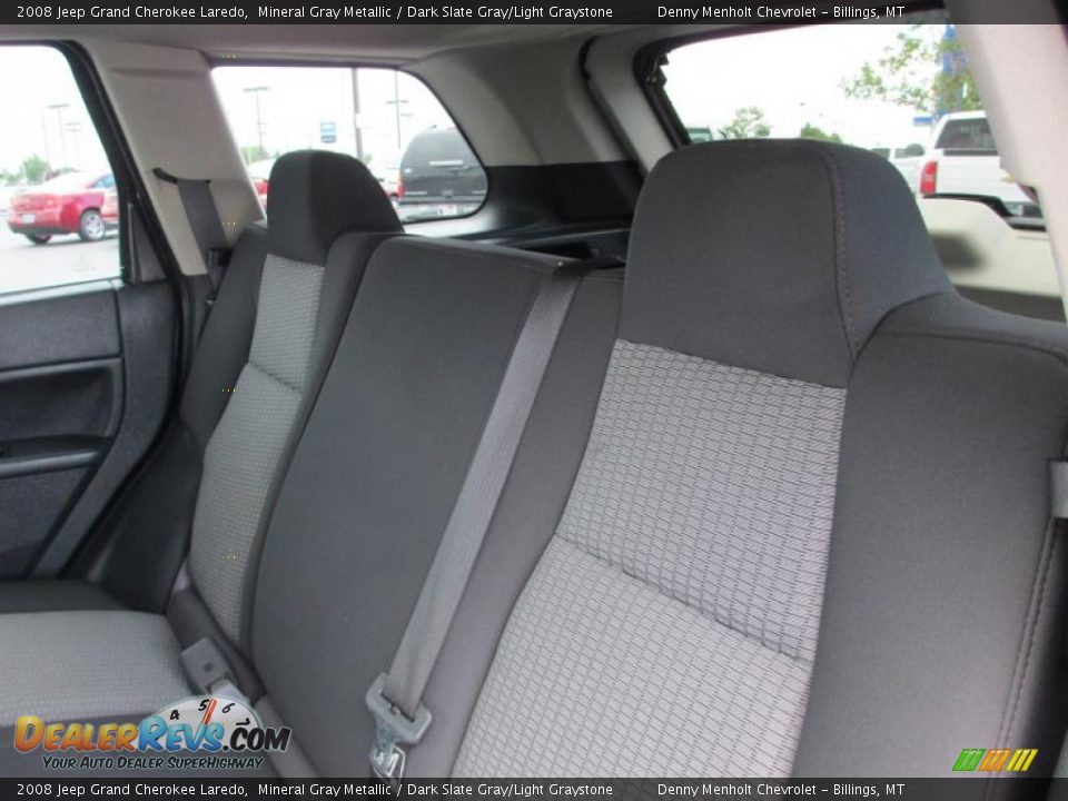 2008 Jeep Grand Cherokee Laredo Mineral Gray Metallic / Dark Slate Gray/Light Graystone Photo #9