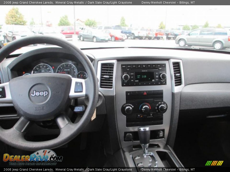 2008 Jeep Grand Cherokee Laredo Mineral Gray Metallic / Dark Slate Gray/Light Graystone Photo #10