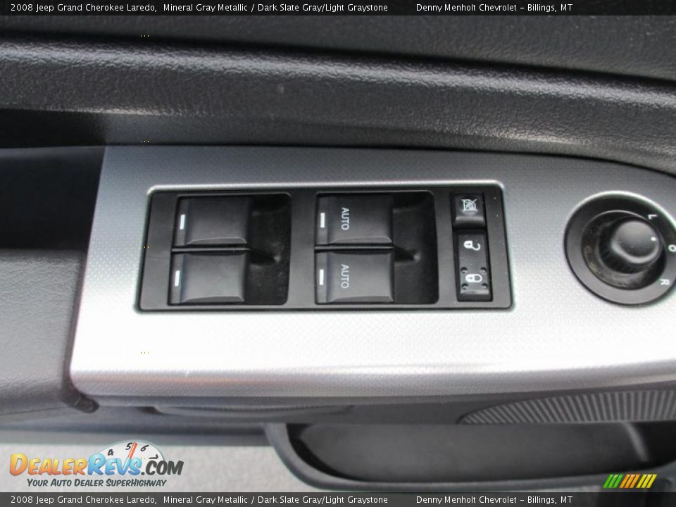 2008 Jeep Grand Cherokee Laredo Mineral Gray Metallic / Dark Slate Gray/Light Graystone Photo #12