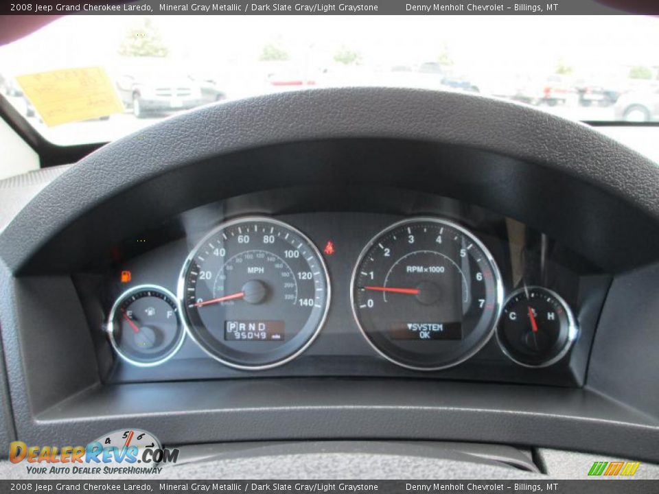 2008 Jeep Grand Cherokee Laredo Mineral Gray Metallic / Dark Slate Gray/Light Graystone Photo #14