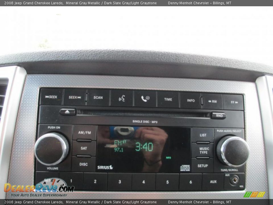 2008 Jeep Grand Cherokee Laredo Mineral Gray Metallic / Dark Slate Gray/Light Graystone Photo #15
