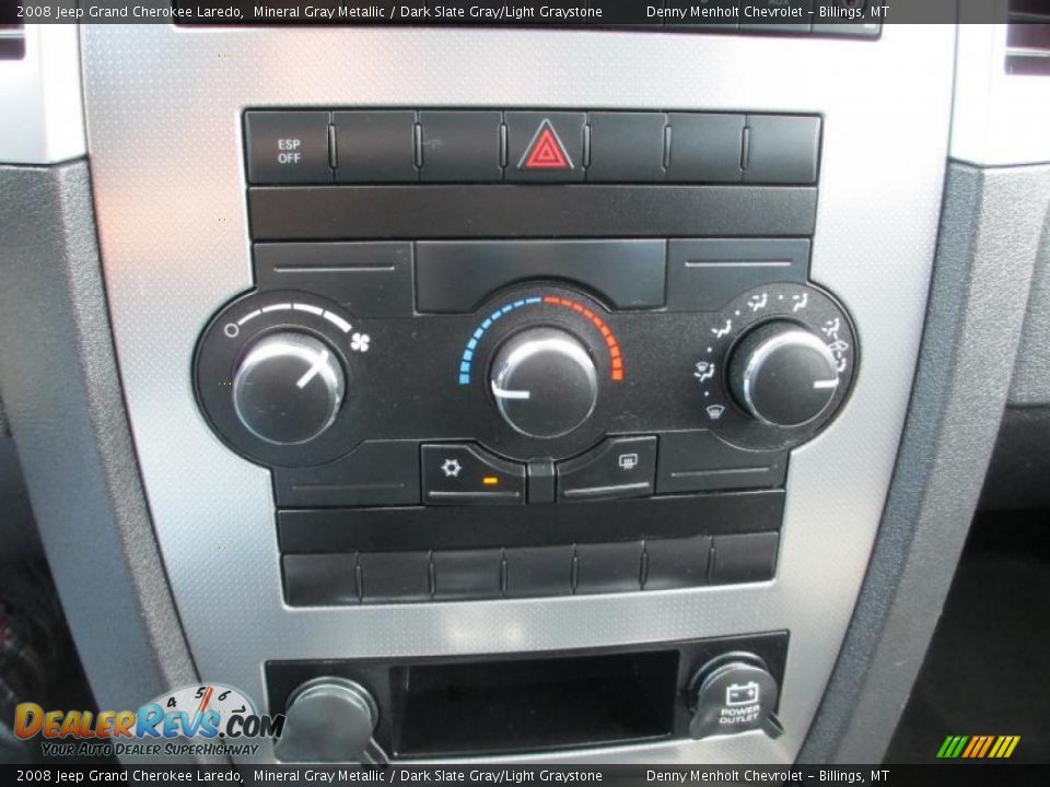 2008 Jeep Grand Cherokee Laredo Mineral Gray Metallic / Dark Slate Gray/Light Graystone Photo #16