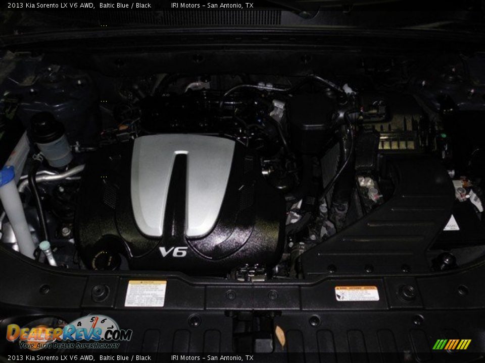 2013 Kia Sorento LX V6 AWD Baltic Blue / Black Photo #23