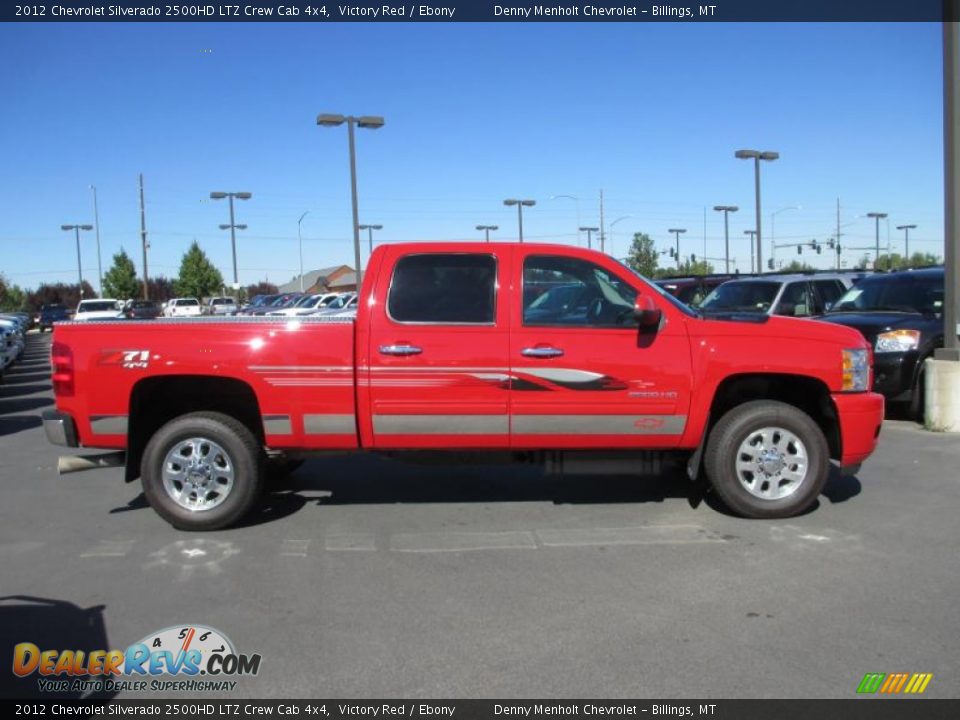 Victory Red 2012 Chevrolet Silverado 2500HD LTZ Crew Cab 4x4 Photo #7