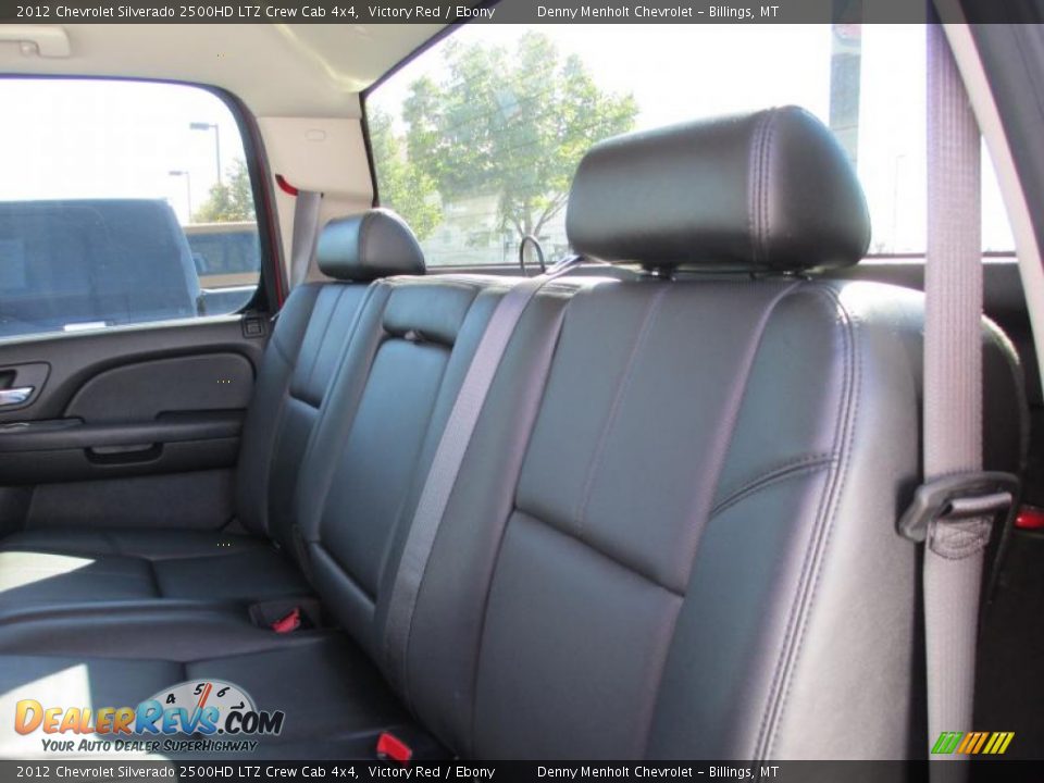 2012 Chevrolet Silverado 2500HD LTZ Crew Cab 4x4 Victory Red / Ebony Photo #9