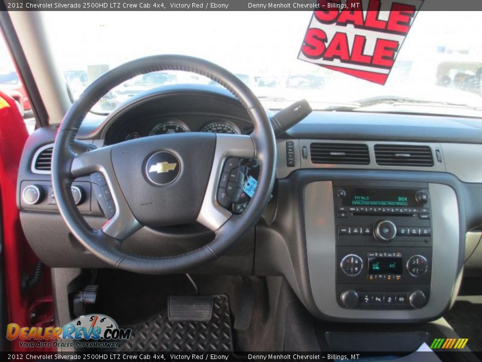 2012 Chevrolet Silverado 2500HD LTZ Crew Cab 4x4 Victory Red / Ebony Photo #10