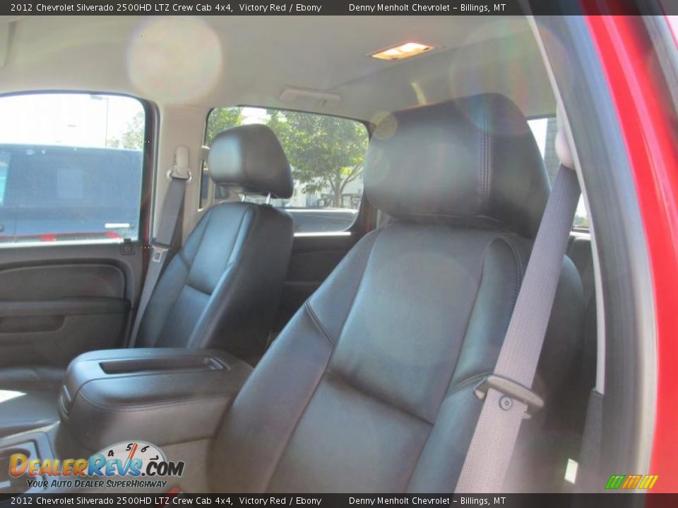 2012 Chevrolet Silverado 2500HD LTZ Crew Cab 4x4 Victory Red / Ebony Photo #11