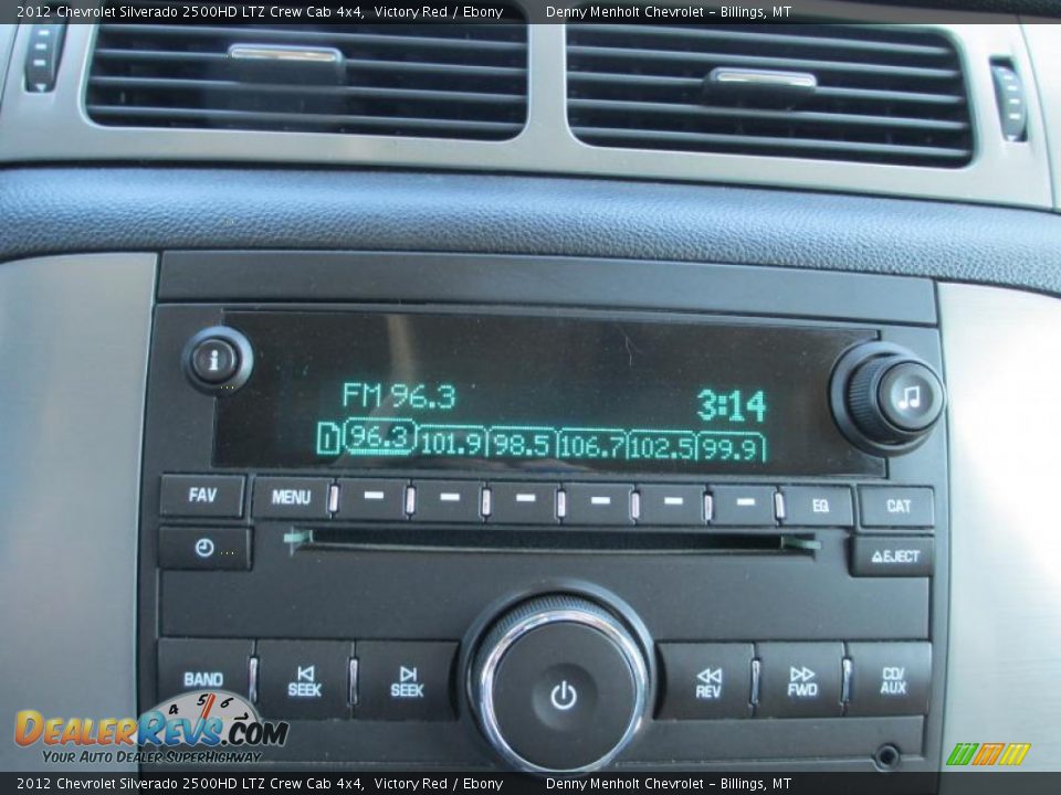 2012 Chevrolet Silverado 2500HD LTZ Crew Cab 4x4 Victory Red / Ebony Photo #16