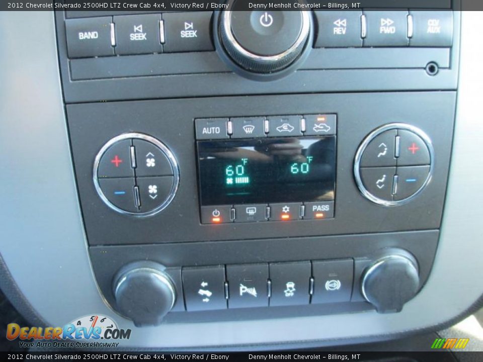 2012 Chevrolet Silverado 2500HD LTZ Crew Cab 4x4 Victory Red / Ebony Photo #17