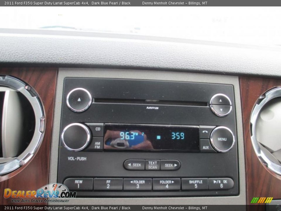 Audio System of 2011 Ford F350 Super Duty Lariat SuperCab 4x4 Photo #13
