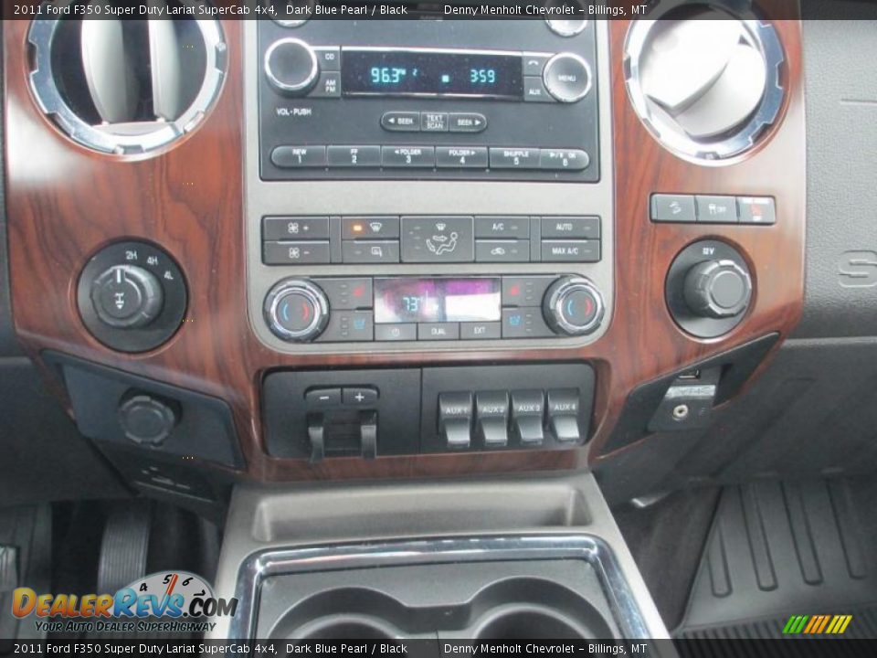 Controls of 2011 Ford F350 Super Duty Lariat SuperCab 4x4 Photo #14