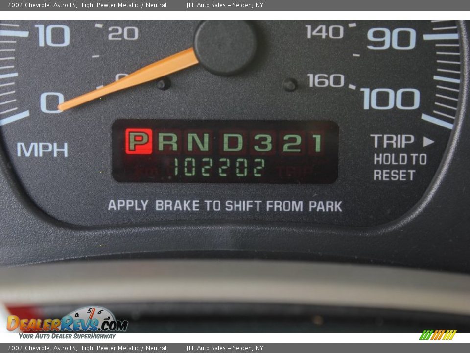 2002 Chevrolet Astro LS Light Pewter Metallic / Neutral Photo #14