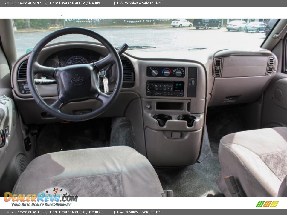 2002 Chevrolet Astro LS Light Pewter Metallic / Neutral Photo #15