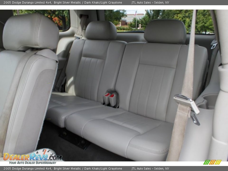 2005 Dodge Durango Limited 4x4 Bright Silver Metallic / Dark Khaki/Light Graystone Photo #20