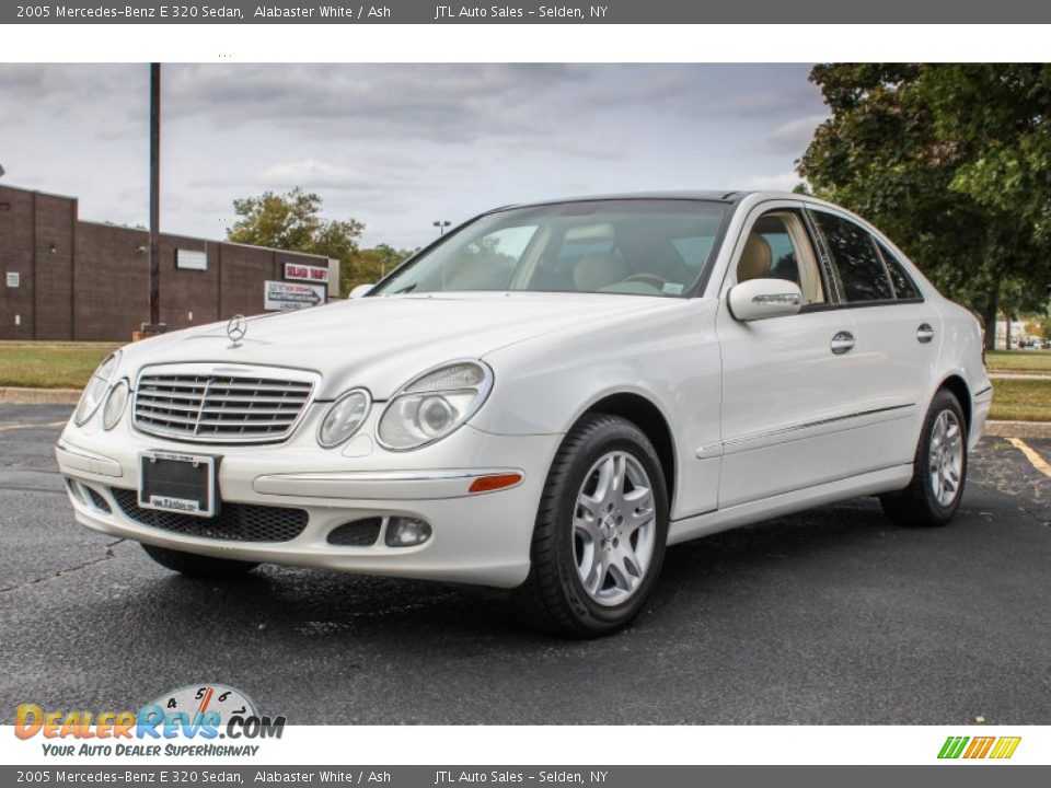 2005 Mercedes-Benz E 320 Sedan Alabaster White / Ash Photo #1