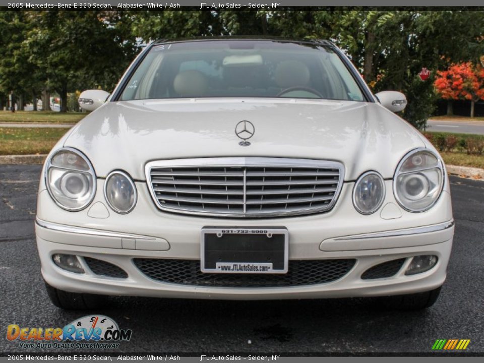 2005 Mercedes-Benz E 320 Sedan Alabaster White / Ash Photo #2