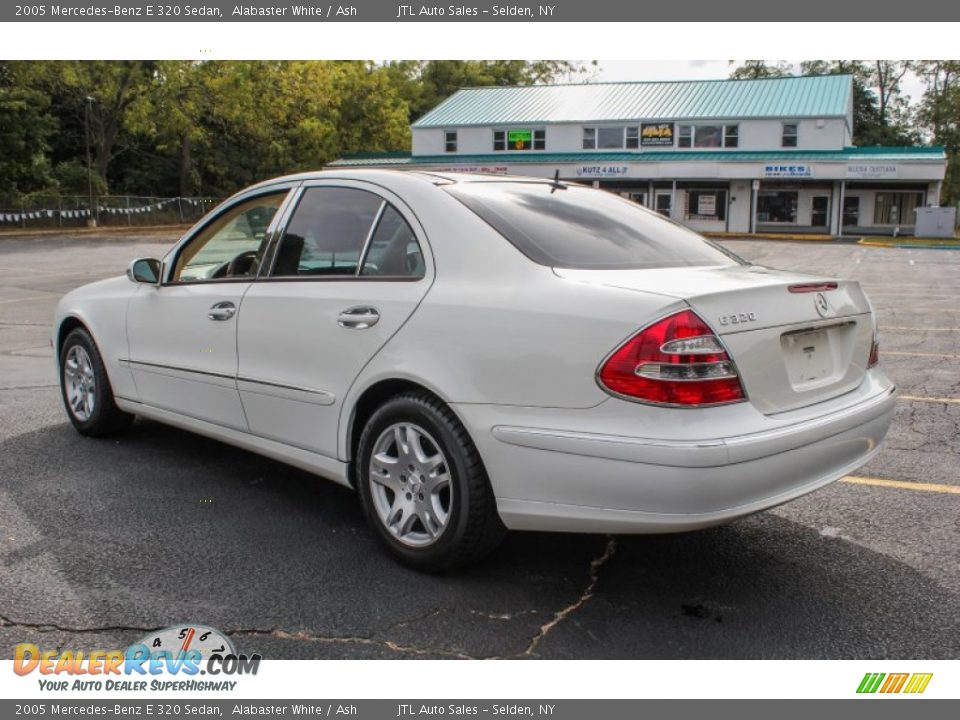2005 Mercedes-Benz E 320 Sedan Alabaster White / Ash Photo #4
