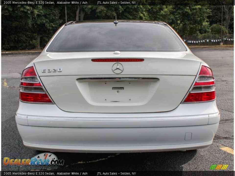 2005 Mercedes-Benz E 320 Sedan Alabaster White / Ash Photo #5