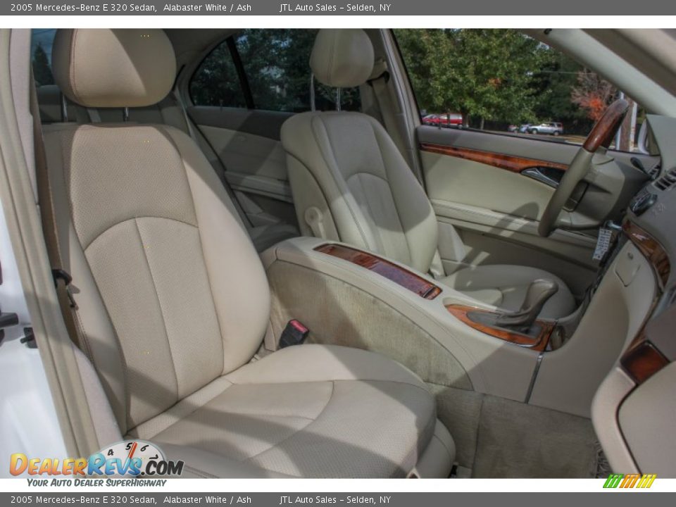 2005 Mercedes-Benz E 320 Sedan Alabaster White / Ash Photo #10