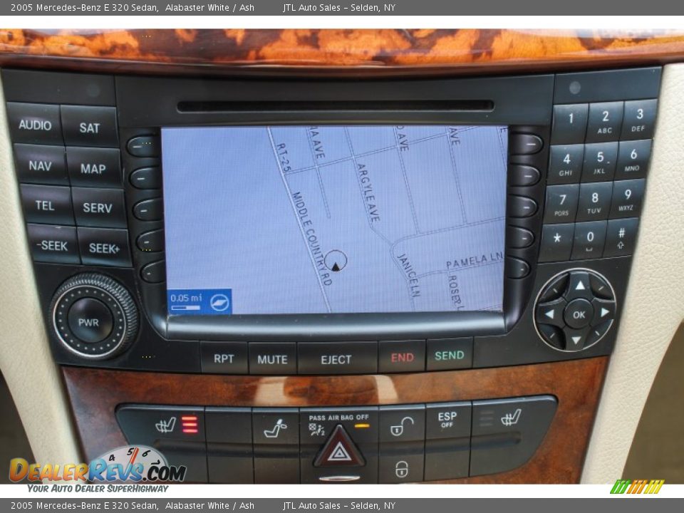 Navigation of 2005 Mercedes-Benz E 320 Sedan Photo #13