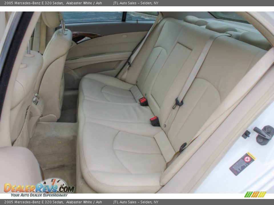Rear Seat of 2005 Mercedes-Benz E 320 Sedan Photo #17